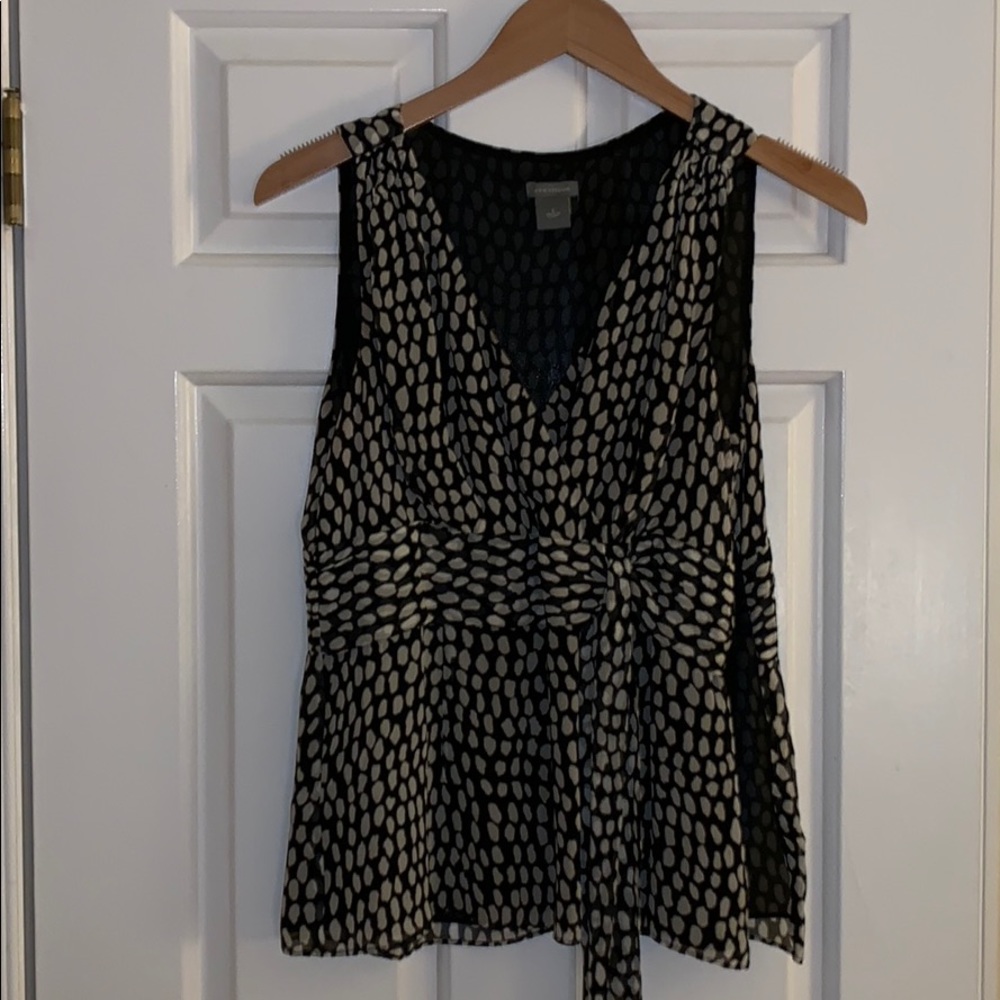 Ann Taylor Wrap Blouse